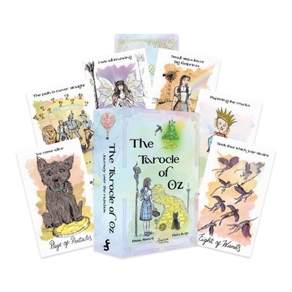 The Tarocle(tm) of Oz: Journey Over the Rainbow (78 Full-Color Cards and 193-Page Full-Color Guidebook)