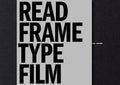 Read Frame Type Film: Or, Written on the Screen