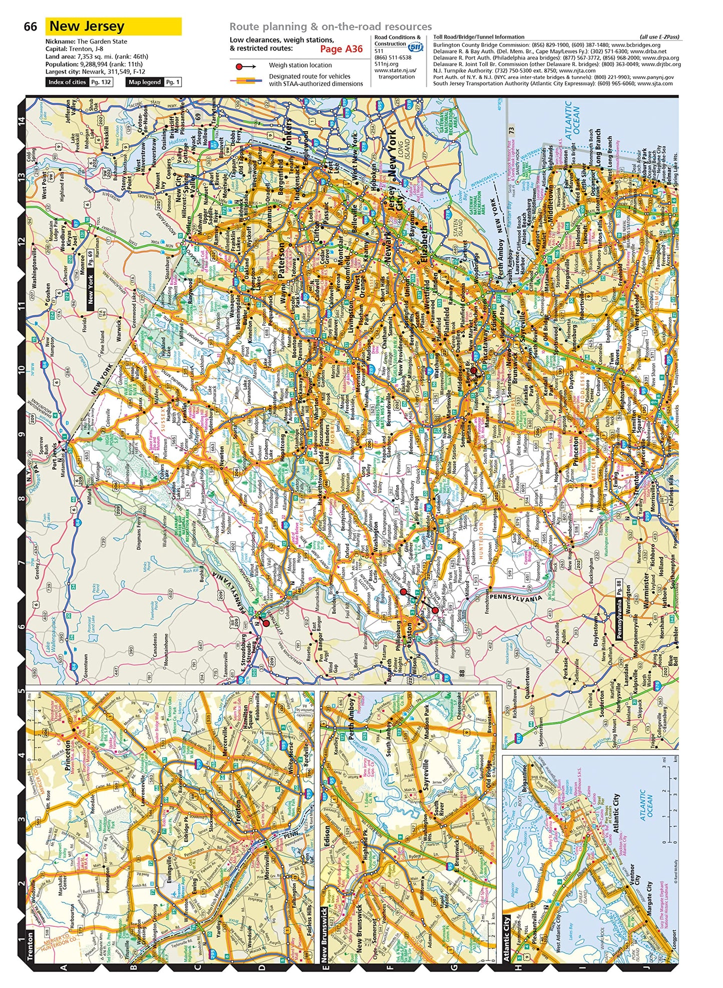 Rand McNally 2024 Motor Carriers' Road Atlas (The Rand McNally Motor Carriers' Road Atlas) [Paperback] Rand McNally