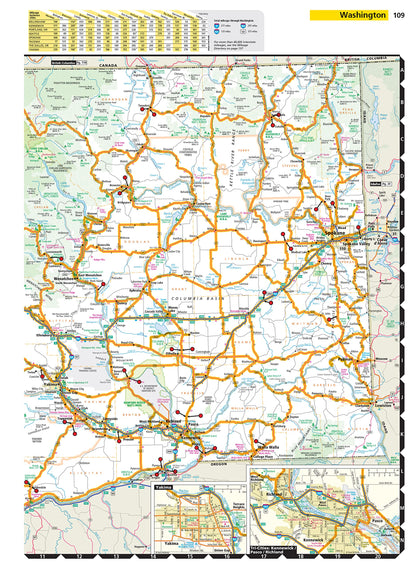 Rand McNally 2024 Motor Carriers' Road Atlas (The Rand McNally Motor Carriers' Road Atlas) [Paperback] Rand McNally