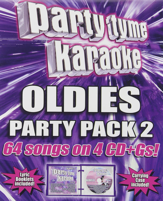 Party Tyme Karaoke - Oldies Party Pack 2 (64-song Party Pack)[4 CD] [Audio CD] - Good