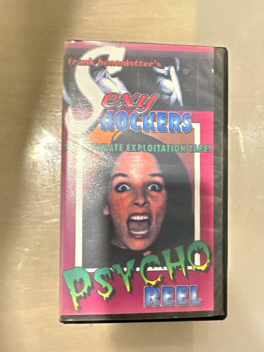 PSYCHO REEL  - Frank Henenlotter's Sexy Shockers | VHS - Good