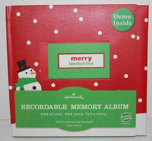 Hallmark Gifts - Merry Memories Recordable Memory Album by Hallmark - XKT7004