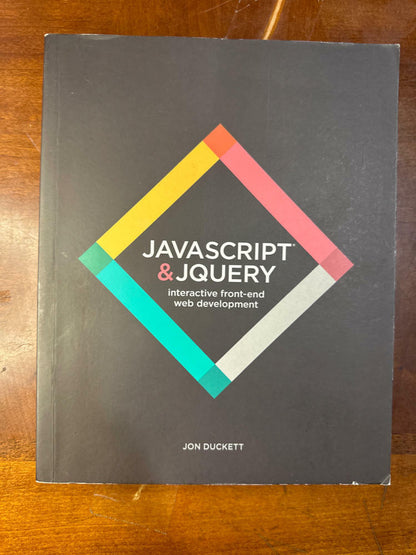 JavaScript and JQuery Interactive Front-End Web Development