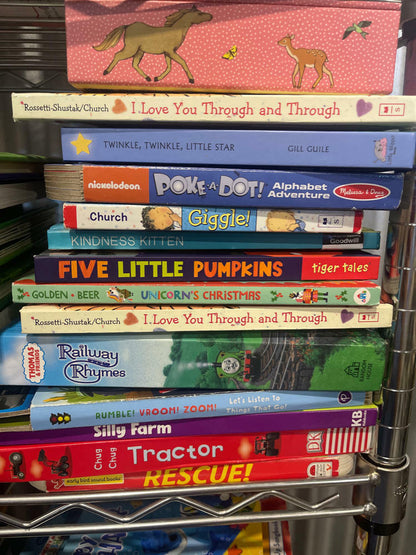 Lot of 20 ALL HARDCOVER and StoryBoard Children Reading Books - Good