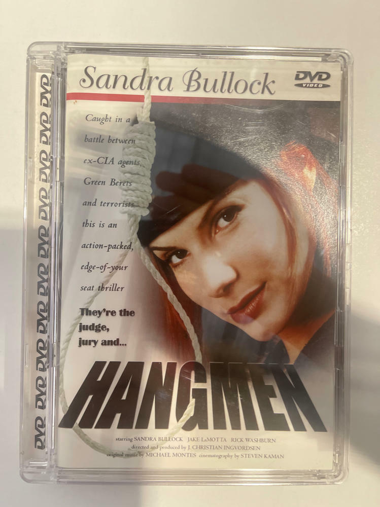 Hangmen Platinum Edition DVD 1987 Sandra Bullock Jake LaMotta - Good