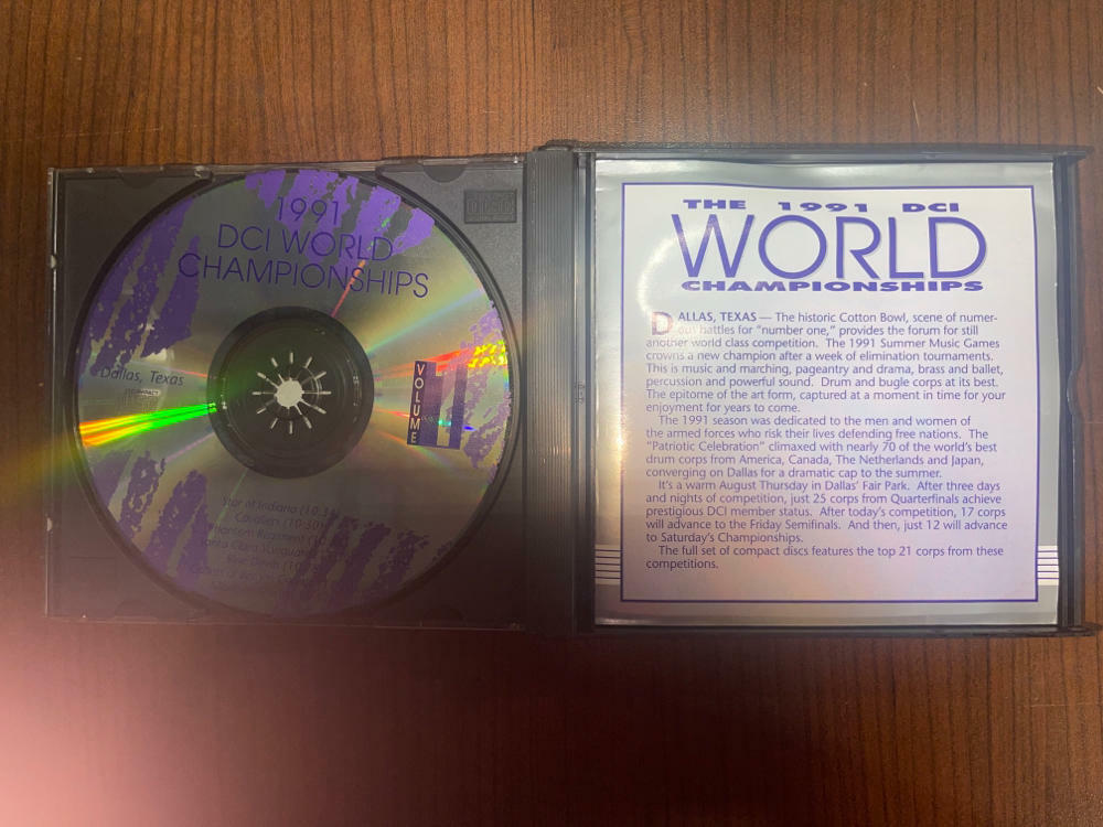 RARE! A Patriotic Celebration  The 1991 DCI World Championship CD - Good