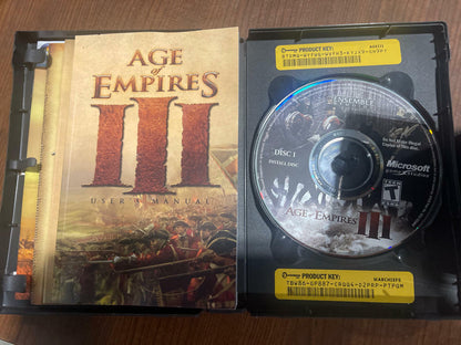 Age Of Empires 3 Gold Edition - PC CD-ROM - For Windows - All booklets included - Good