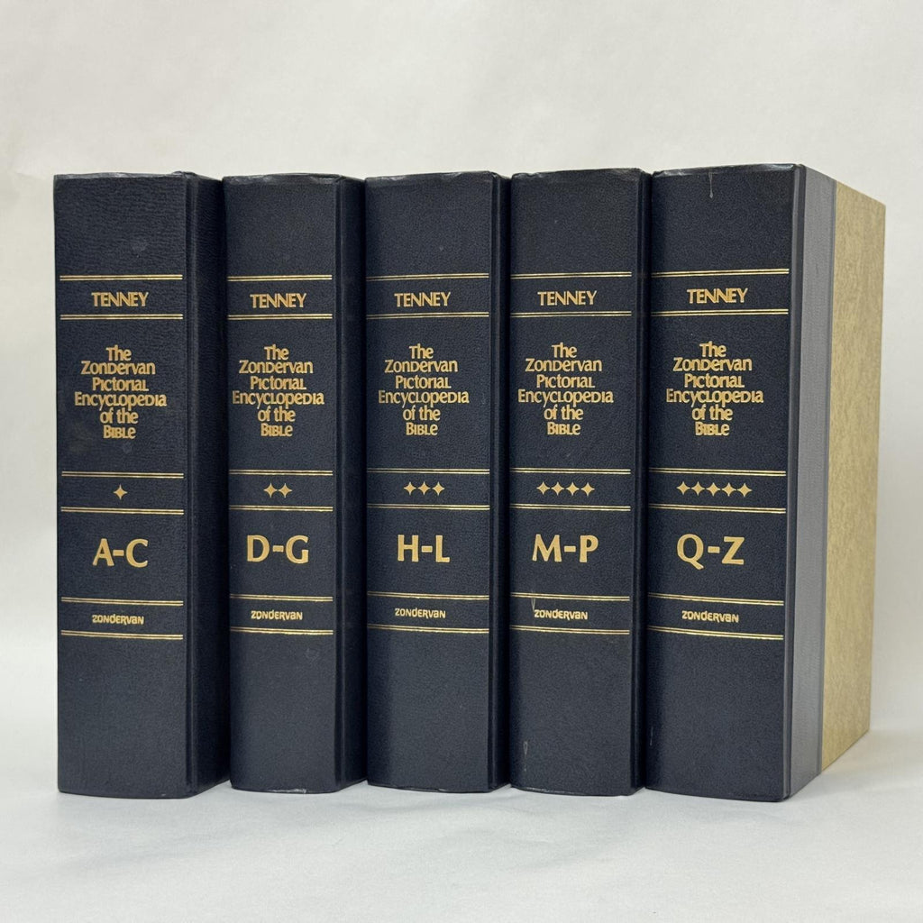 The Zondervan Pictorial Encyclopedia Of The Bible 1976 5 Books Complete Set
