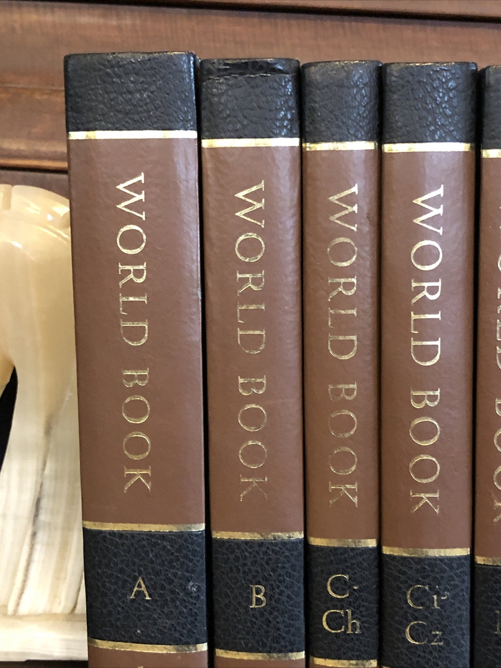 Vintage Hard Cover World Book Encyclopedia 1977 Complete 22 Volume Set