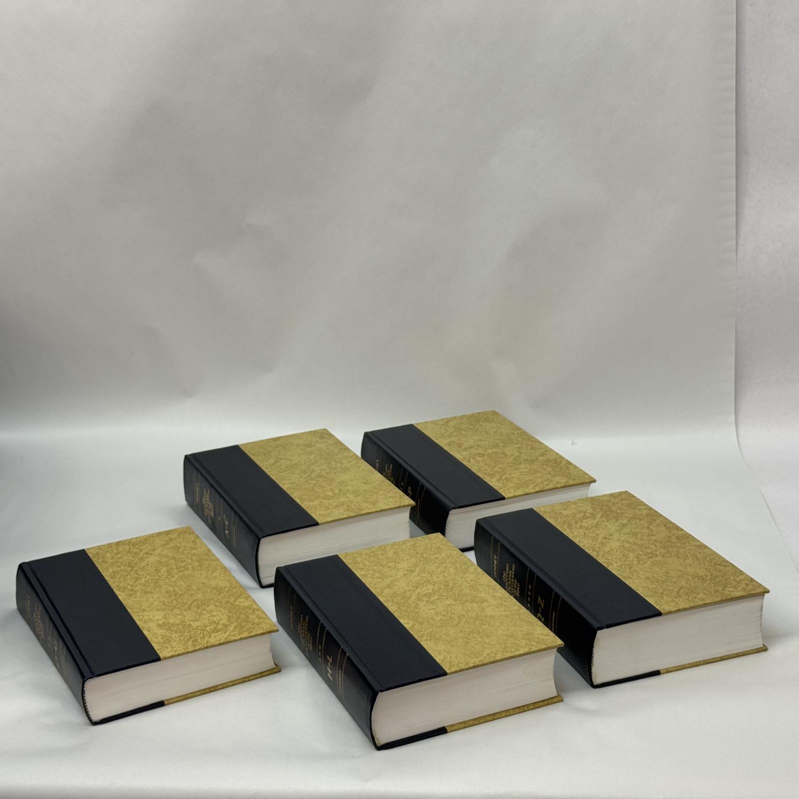 The Zondervan Pictorial Encyclopedia Of The Bible 1976 5 Books Complete Set