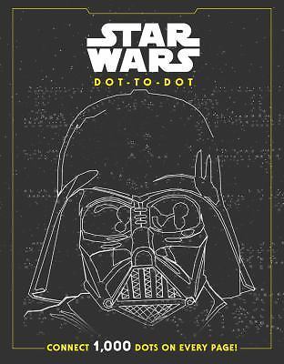 Star Wars Dot-to-Dot Connect 1000 Dots Activity Book Puzzle Adult Coloring