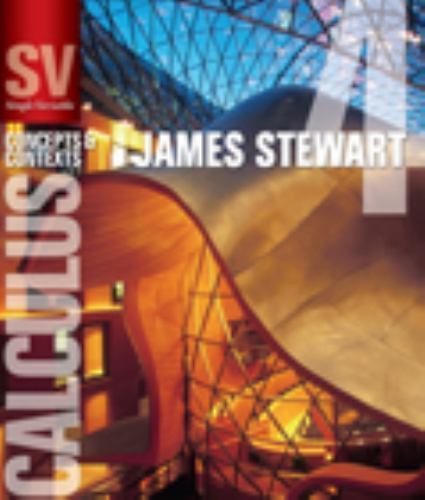 Single Variable Calculus Concepts and Contexts Stewart Mathematics Textbook