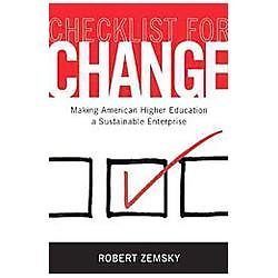 Checklist for Change : Making American Higher Education a Sustainable ...