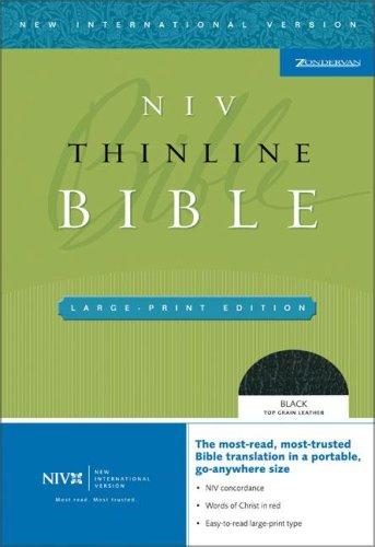 NIV Thinline Bible - book cover