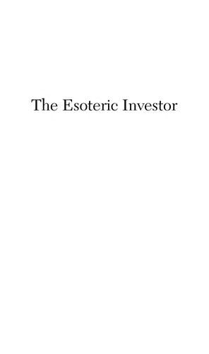Esoteric Investor : Alternative Investments for Global Macro Investors by ... - book cover