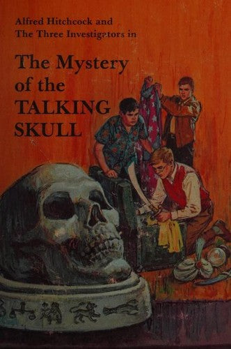 Alfred Hitchcock and The Three Investigators in The Mystery of the Talking Skull - book cover