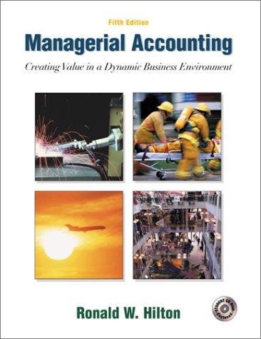 Managerial Accounting : Creating Value in a Dynamic Business Environment With... - book cover