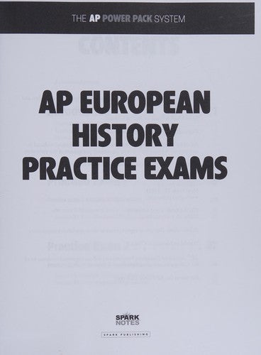 SparkNotes AP European History Power Pack [Paperback] Editors, SparkNotes - book cover